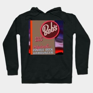 Bob's sign with background Hoodie